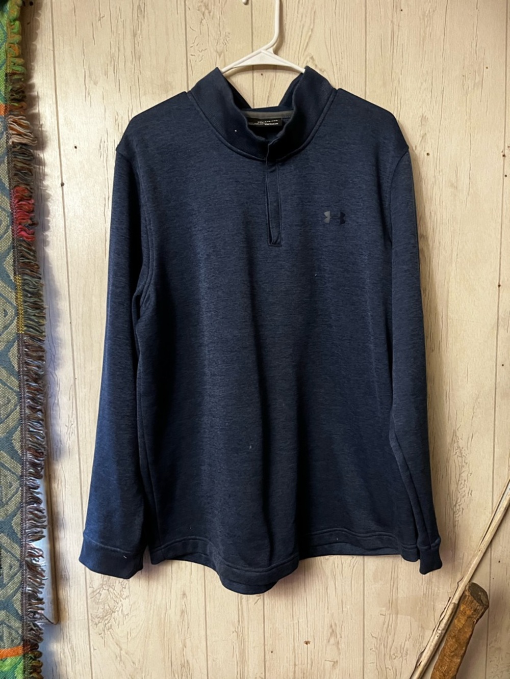 Under Armour Dark Navy 1/4 Zip Performance Pullover